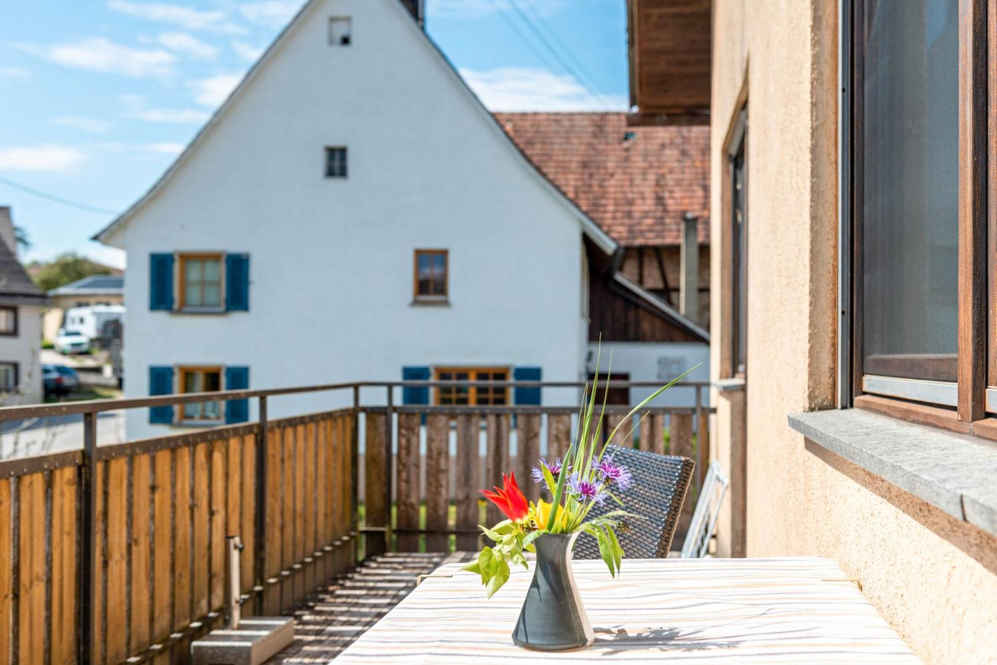 Vronis Ferienwohnungen Muhlingen Luaran gambar